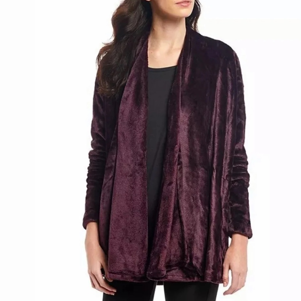UGG Australia Open Fleece Robe Lounge Cardigan
